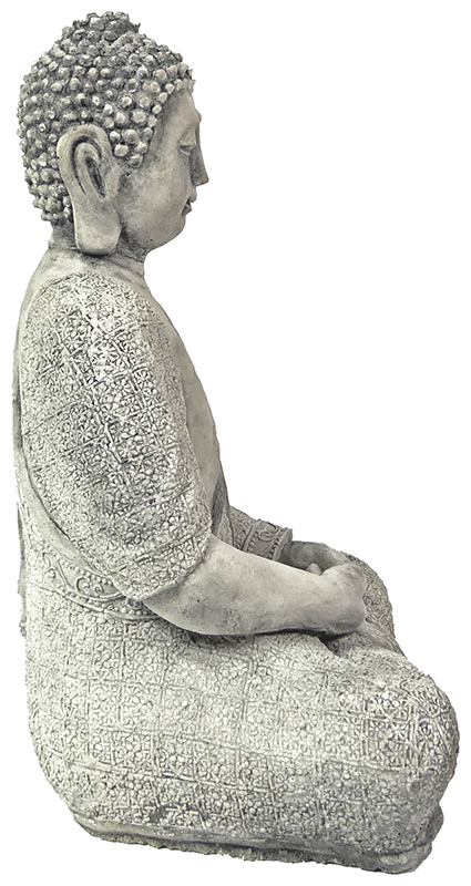 Buddha sitzend - ca. 24 x 18 x 37 cm