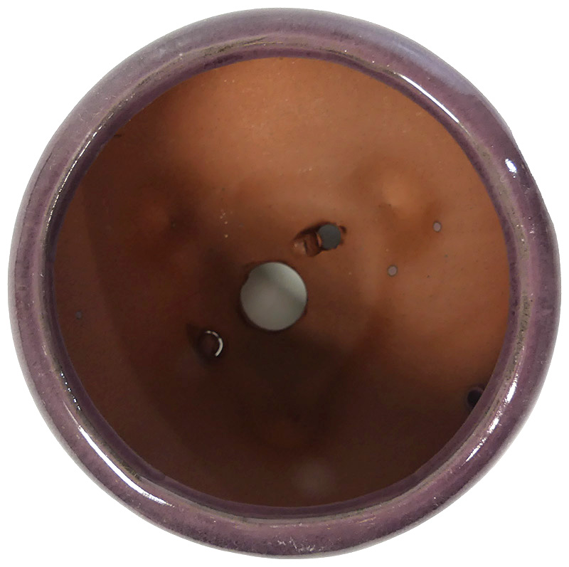 Pot, round - env. 11 x 11 x 6 cm