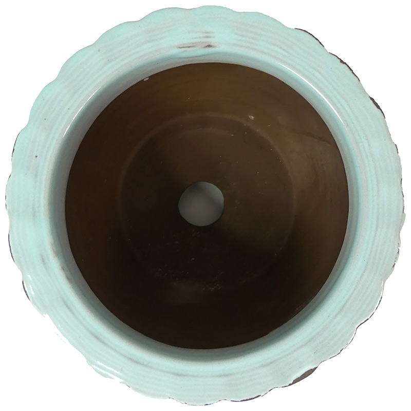 Pot, round - env. 13 x 13 x 6,5 cm