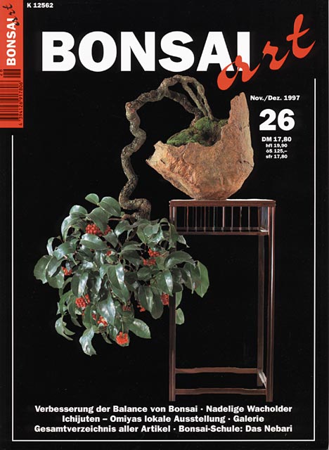 BONSAI ART 26 Nov./Dez. 1997