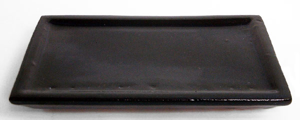 Soucoupe, rectangular - env. 22,5 x 13,5 x 3 cm