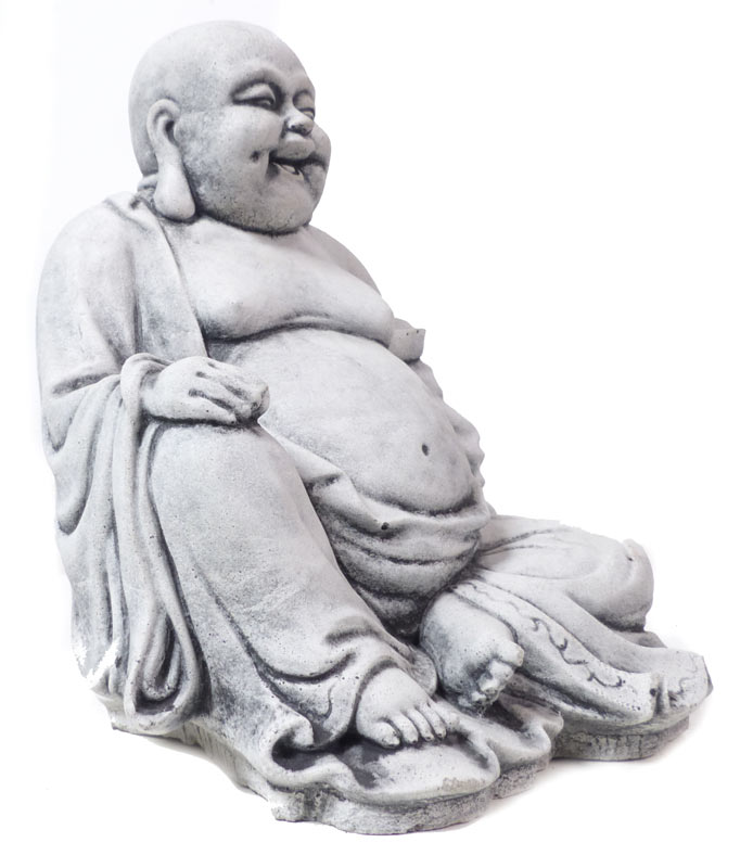 Buddha in pietra artificiale -   31 cm